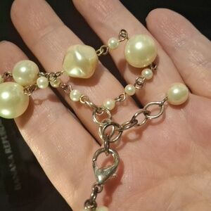 BEST QUALITY! Cream Pearl Necklace